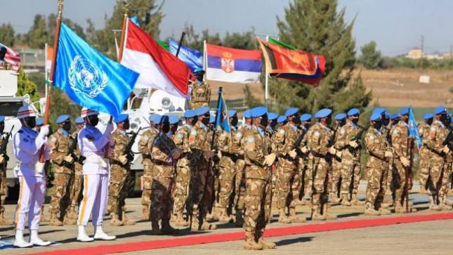 Satgas  Unifil  2020 Terima Penghargaan Tertinggi dari PBB