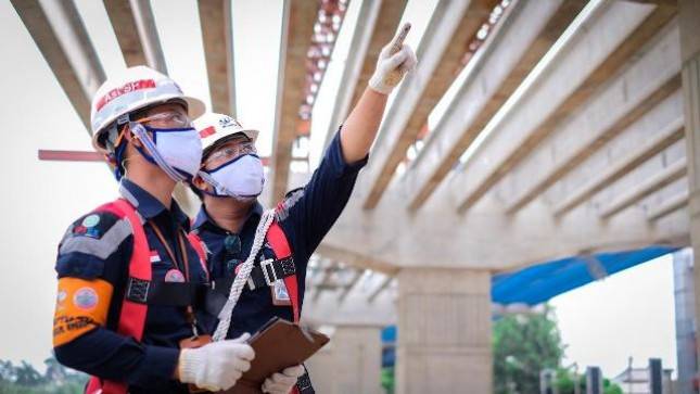 WSKT Maksimalkan Perlindungan Pegawai hingga Stakeholder Lainnya dengan Implementasi QHSE dan Aplikasi Cosmic