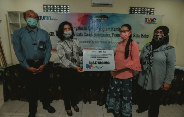 PKBL TWC Bantu Kucurkan Dana Pinjaman Modal Usaha Kepada 14 mitra Binaan