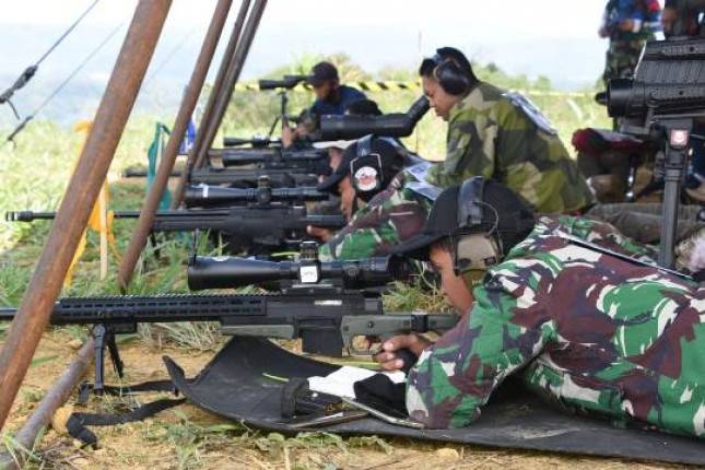 Lomba Menembak Panglima TNI Cup 2020
