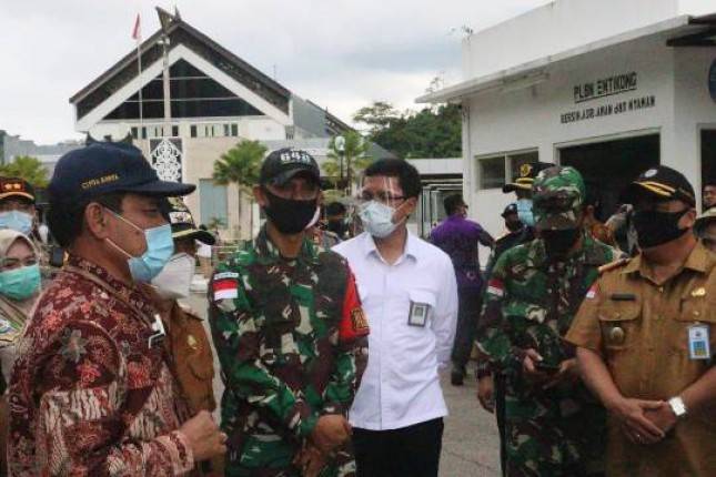 Satgas Yonif 642/Kps Jaga Keamanan Perbatasan RI-Malaysia