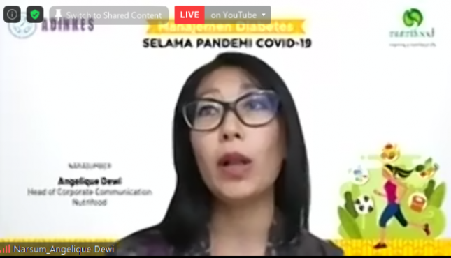 Nutrifood, BPOM dan ADINKES Edukasi Tenaga Kesehatan Mengenai Manajemen Diabetes 
