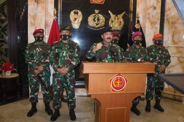 Panglima TNI Pertegas Jangan Biarkan Persatuan dan Kesatuan Hilang