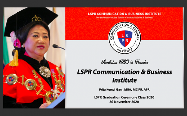 Terungkap! Ternyata Ini Pesan CEO LSPR London School, Prita Kemal Gani yang Bikin 867 Wisudawan Terharu