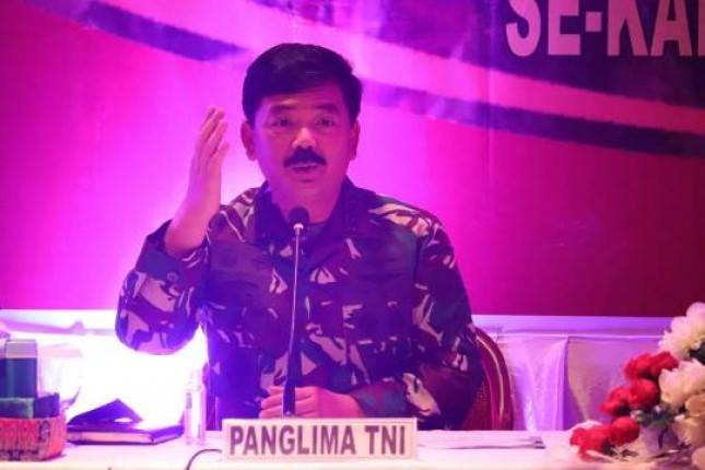 Panglima TNI Lakukan Peletakan Batu Pertama Renovasi dan Revitalisasi Museum Satria Mandala
