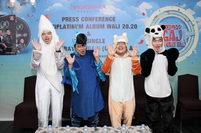 Di tengah krisis Wali Band Catat Rekor Penjualan Album Terbanyak   