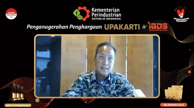 Sejumlah Pelaku IKM Kompeten Terima Penghargaan Upakarti dan IGDS 2020