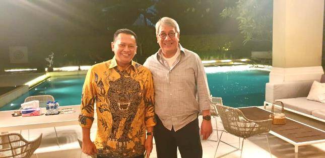 Pembalap Senior Ricardo Gelael Bersama Bamsoet akan Besarkan IMI