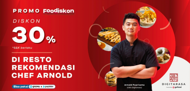 Digitarasa Luluskan 15 Pengusaha Kuliner Anak Bangsa dan Dukung Peningkatan Eksposur Resto di Aplikasi GoFood