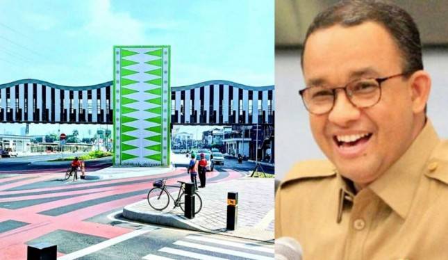 Gubernur Anies 'Sulap' Kawasan Senen Banjir Pujian, Netizen: Dulu Amburadul, Sekarang Serasa di Downtown Kuala Lumpur Pak, Rapih, Bersih dan Instagramable  