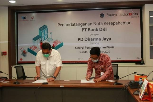 Sinergi BUMD, UUS Bank DKI Dukung Layanan Perbankan PD Dharma Jaya