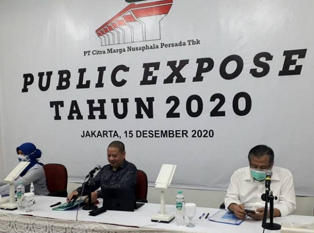 Laba Bersih Citra Marga Nusaphala Persada Diproyeksikan Rp264 Miliar pada 2020