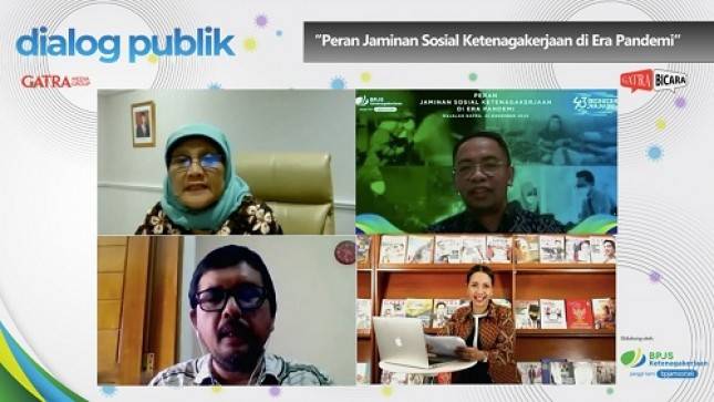 BPJAMSOSTEK Ungkap Peranan Jaminan Sosial Ketenagakerjaan Di Era Pandemi