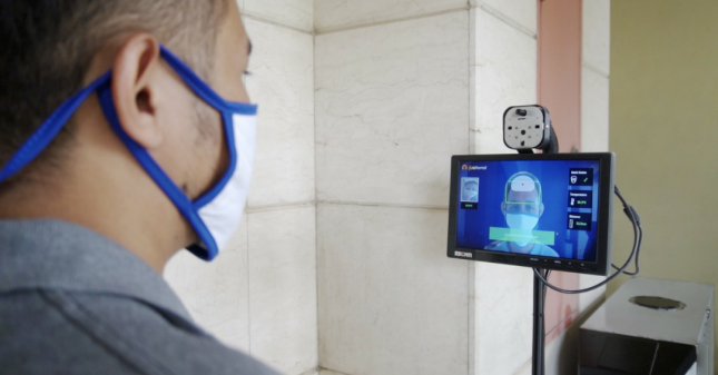 Implementasi QlueThermal Bantu Penegakan Protokol Kesehatan Covid-19 di JIEP
