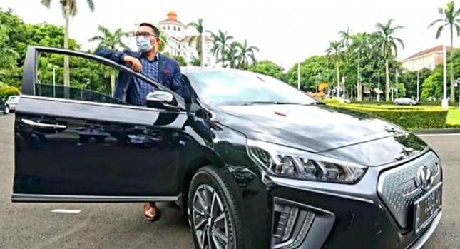 Sah! Ridwan Kamil Resmi Pilih Mobil Listrik Merk Hyundai Sebagai Tunggangan Baru 