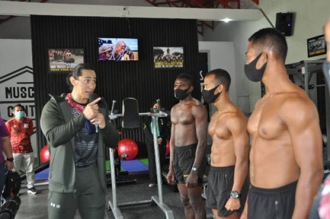 Danpusdiklatpassus Kopassus Resmikan Wira Yudha Fitness Centre
