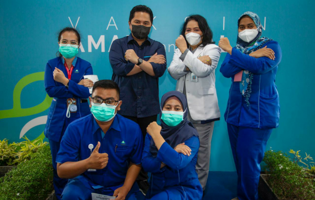 Senayan Dukung Menteri BUMN Terkait Opsi Vaksinasi Mandiri Diberlakukan