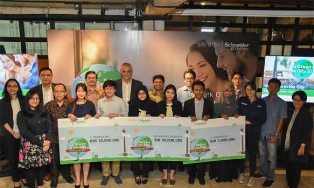 Lima Universitas Tanah Air Menangkan Kompetisi Global Schneider Electric