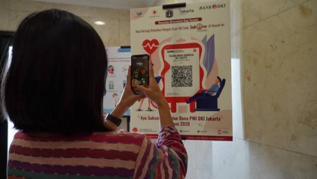 Bank DKI Dukung Sistem Pembayaran Donasi PMI DKI Jakarta Secara Non Tunai