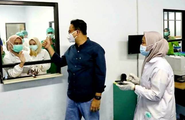 Pesan Anies di RSUD Cengkareng Bikin Bulu Kuduk Berdiri: Jakarta Tak Pernah Lelah Tangani COVID-19!