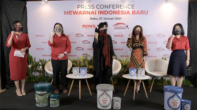 Di Tengah Pandemi Mowilex Luncurkan Cat Antibakteri