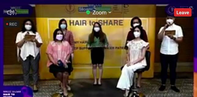 MRCCC Siloam Hospitals-Yayasan Kanker Indonesia Gelar Hair-to-Share