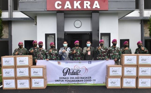 Peduli Masyarakat, Korps Marinir Selesaikan Tugas Kemanusian