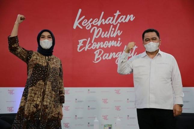 Patut Dipuji! Ada 15 Ribu Pedagang Pasar  Tanah Abang menerima vaksinasi, Ketua UMKM: Kami Dukung Penuh Upaya Vaksinasi Ini