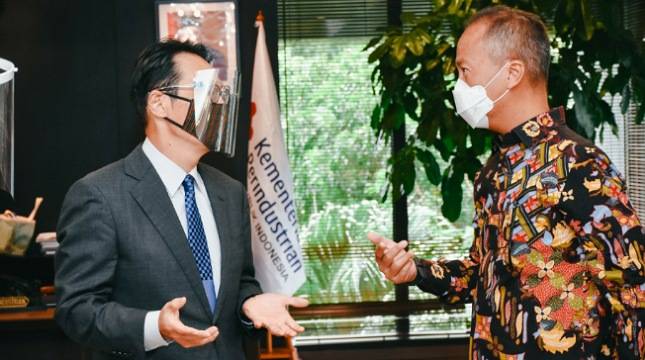 Temui Dubes Kanasugi Kenji, Menperin Agus Dorong Industri Manufaktur Jepang Tambah Investasi di RI
