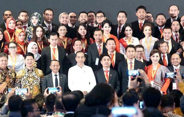 Wow, Jokowi Effect! Rakernas HIPMI Hari Ini Jadi Trending Topic di Twitter...