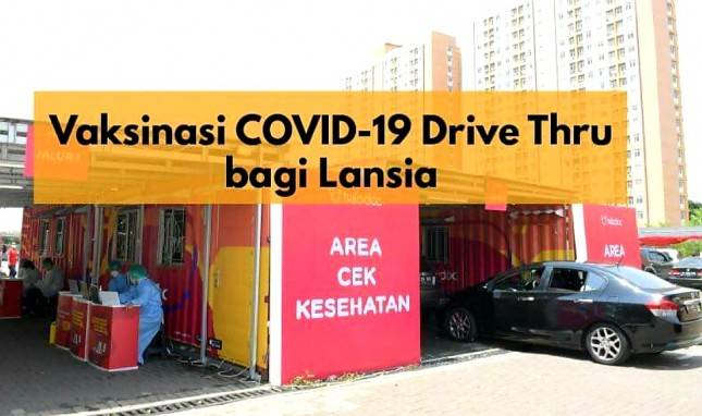 Kabar Baik Buat Lansia ber-KTP Jakarta! Kemenkes Gelar Vaksinasi Covid-19 Gratis Secara Drive Thru di JIEXPO Kemayoran Hingga Satu Minggu Kedepan 