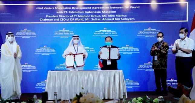 Dahsyat! DP World dan CDPQ Gandeng Maspion Group Bangun Kawasan Industri Logistik Terintegrasi di Gresik Senilai US$12 Miliar  