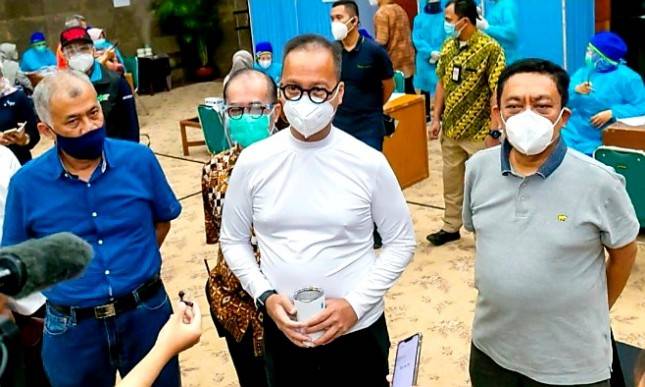 Ribuan Pegawai Kemenperin di Vaksinasi Covid-19, Menperin Agus: Alhamdulillah! Dorong Kinerja dan Gairah Usaha