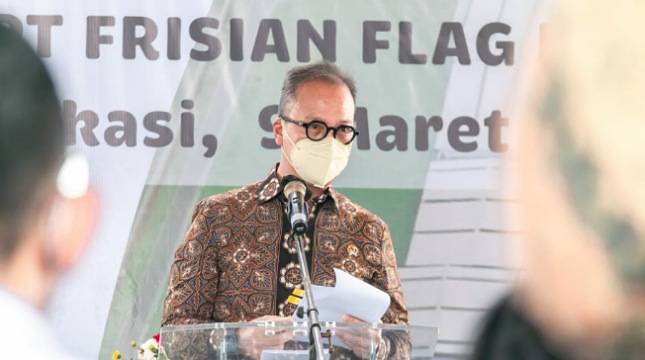 Menperin Agus Resmikan Pembangunan Pabrik Susu Frisian Flag Senilai Rp3,8 Triliun di Cikarang