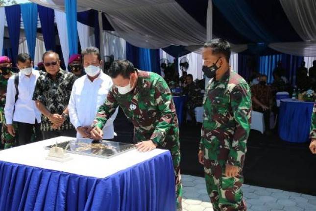 KASAL Yudo Resmikan Gedung Evert Julius Van Kondou di PuslatpurMar 7 Lampon