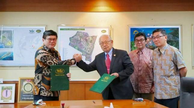 Teken MoU dengan OISCA, Jababeka Bakal Bangun Monumen Perang Dunia II di KEK Morotai