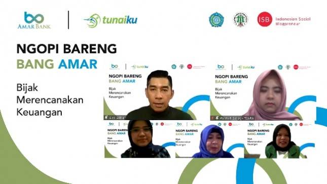 Amar Bank Dukung Literasi Keuangan 'Ngopi Bareng Bang Amar'