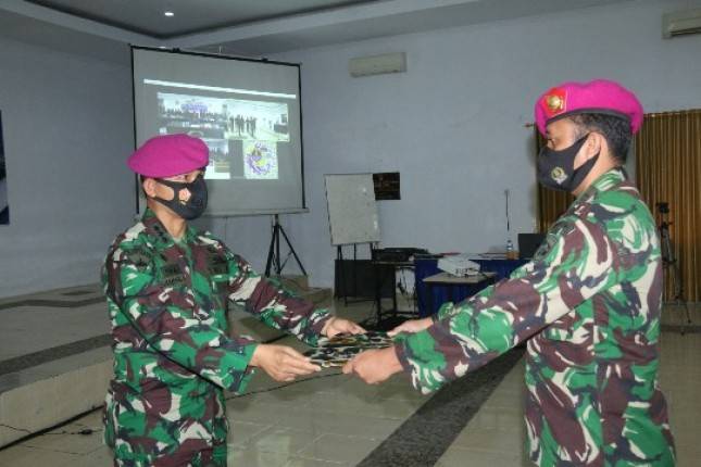Latih Fungsi Intelejen Korps Marinir 2021 Resmi Ditutup