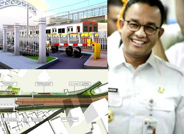 Anies Bakal Tata Ulang Stasiun Palmerah, Warganet Puji Habis-habisan: Goks, Keren Banget! Satu Persatu Janji Ditepati...