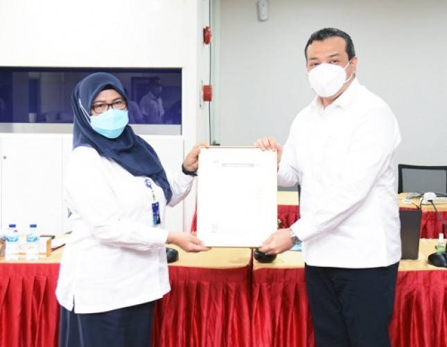 Sucofindo Serahkan Sertifikat Manajemen Mutu  SNI Iso 9001:2015 untuk Pelni