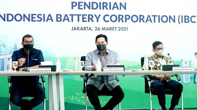 Wow! Diam-diam Erick Thohir Gabungkan 4 BUMN Energi dalam Indonesia Battery Corporation, Komut MIND ID Didapuk Dirut