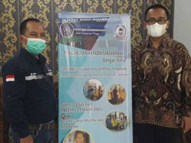 LPM Mustikajaya Bersinergi dengan IBM Bekasi Topang Kelangsungan Bisnis UKM di Masa Pandemi