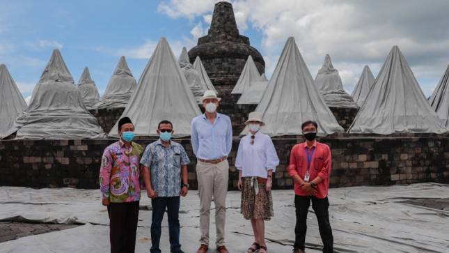 Berkunjung ke Taman Wisata Candi Borobudur, Dubes Republik Ceko Dibikin Terkagum-kagum
