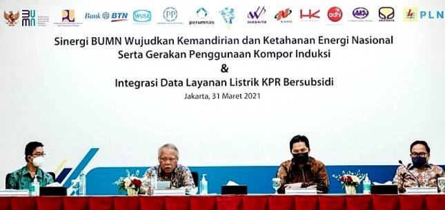 Genjot Penggunaan Kompor Induksi, PLN Gandeng 9 BUMN Karya