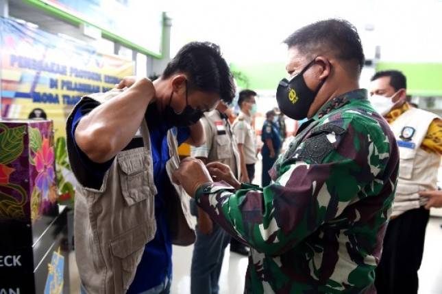 Pangkogabwilhan I Resmikan Protokol Kesehatan di Tempat Umum dan Pelabuhan Kepulauan Riau