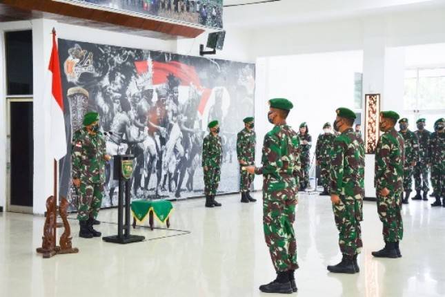 888 Personel Kodam XVII Cenderawasih Mendapat Promosi Jabatan Baru 