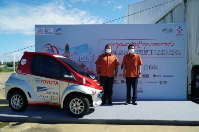 MSIG Indonesia Mendukung Kehadiran Toyota EV Smart Mobility Project