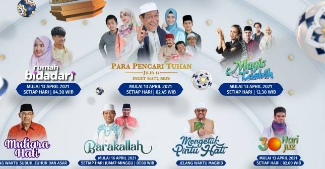 Tiga Sinetron Religi Terbaru Hingga Program Tausiyah Hadir di SCTV Di Bulan Ramadan