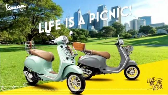 Ini Dia Vespa Picnic, Skuter Edisi Terbatas Teranyar dari Seri Vespa Primavera Besutan Piaggio Indonesia
