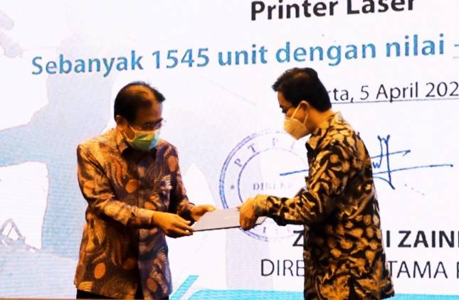 Berhasil Sertifikasi Aset Rp6,3 Triliun, PLN Berikan Bantuan Sarana Prasarana Kerja Kepada BPN